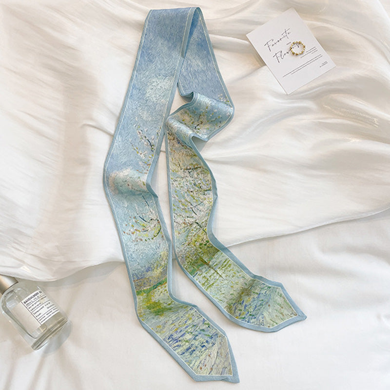 Long Silk Scarf (Random Style)