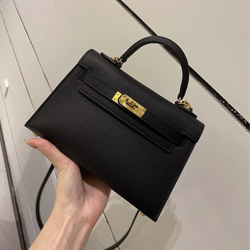 Mugrs Fashionable Crossbody Leather Kelly Bag