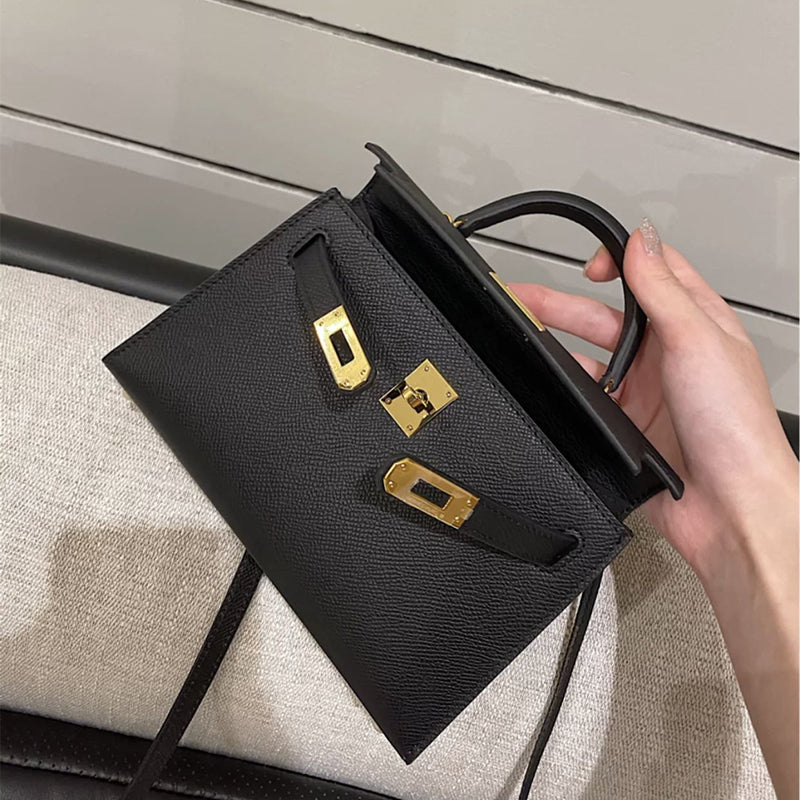 Mugrs Fashionable Crossbody Leather Kelly Bag