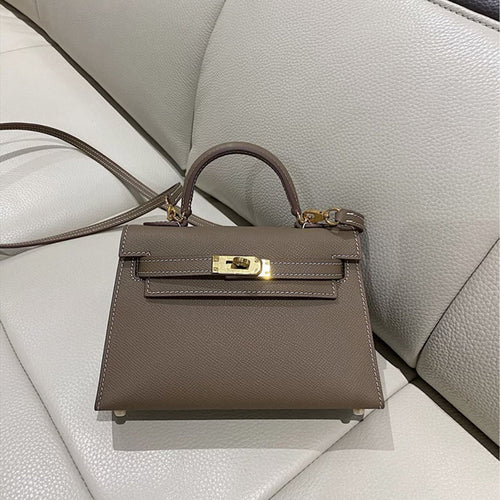 Mugrs Fashionable Crossbody Leather Kelly Bag