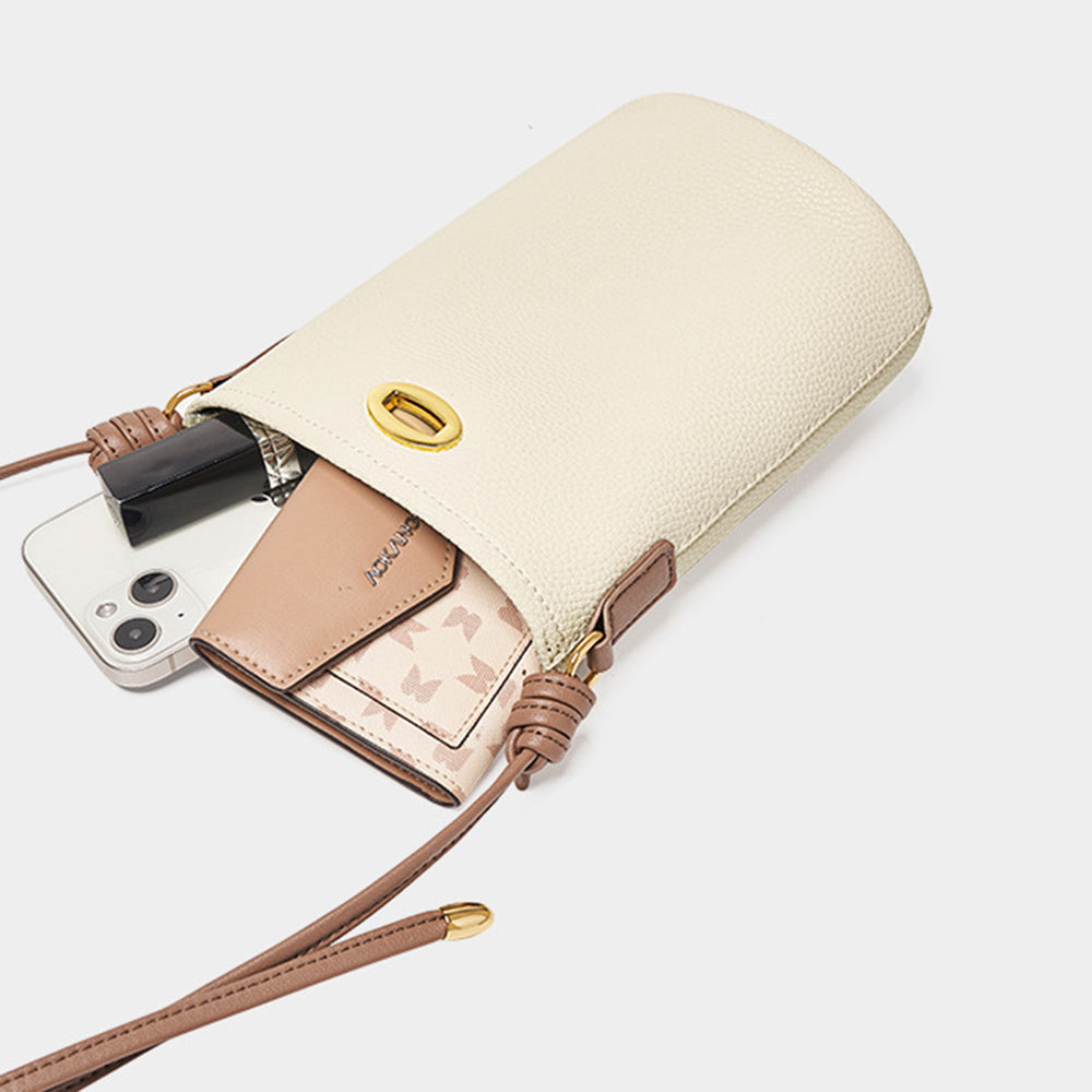 Mugrs™ Bucket Bag, Pure Vegetable Vegan Leather Crossbody Bag-Apricot