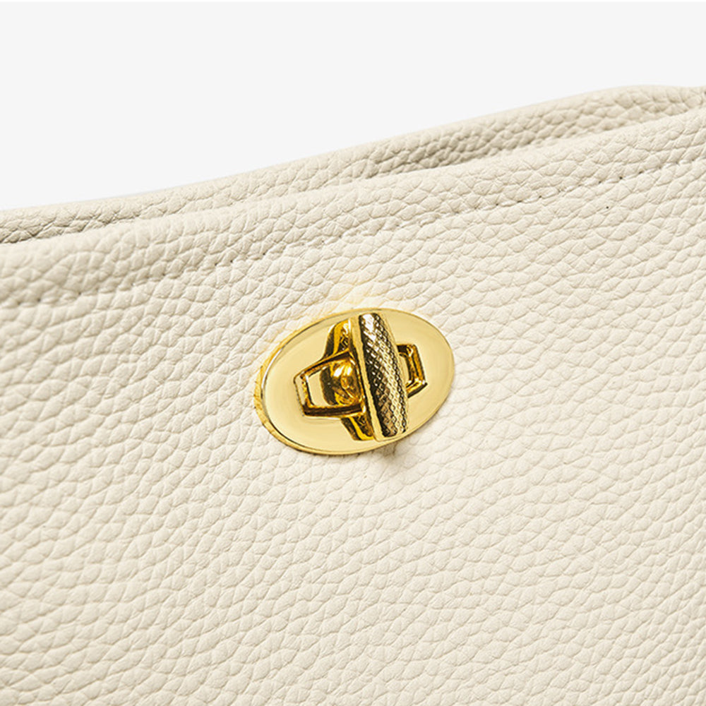 Mugrs™ Bucket Bag, Pure Vegetable Vegan Leather Crossbody Bag-Apricot