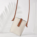 Mugrs™ Leather Sling Bag for Women-Khaki