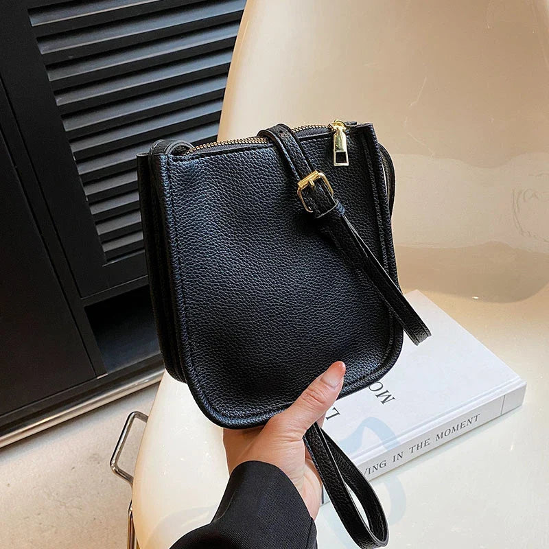 Mugrs™ Fashion Mini Mobile Phone Bag, Zipper Crossbody Bag, 4 Colors