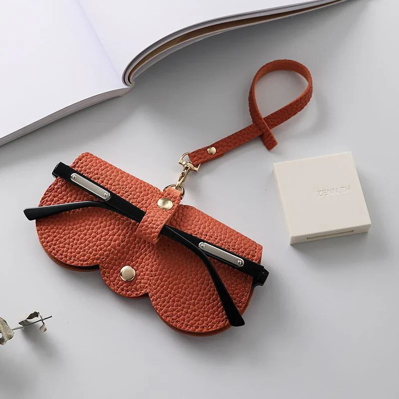 Mugrs™ Portable Leather Sunglasses Case