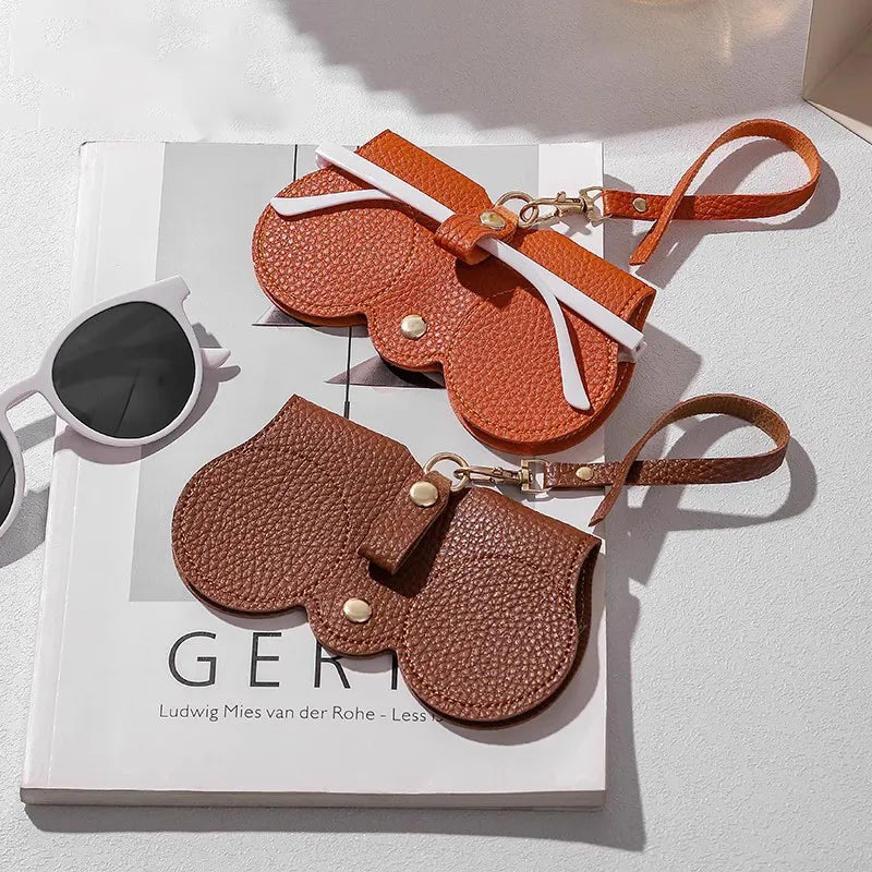 Mugrs™ Portable Leather Sunglasses Case