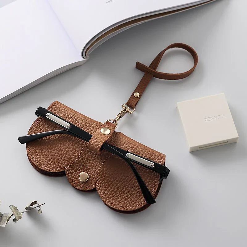 Mugrs™ Portable Leather Sunglasses Case