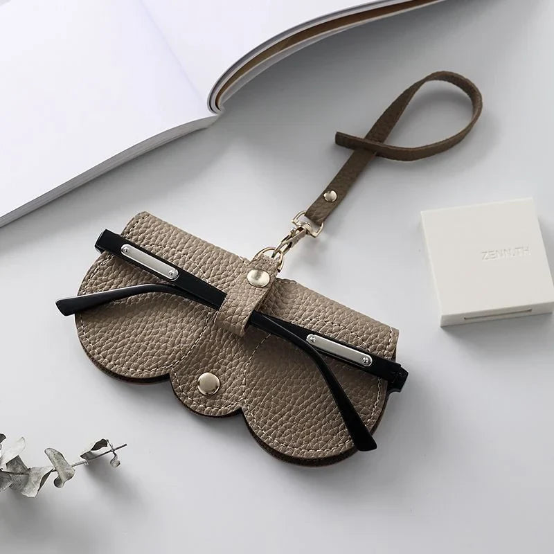 Mugrs™ Portable Leather Sunglasses Case