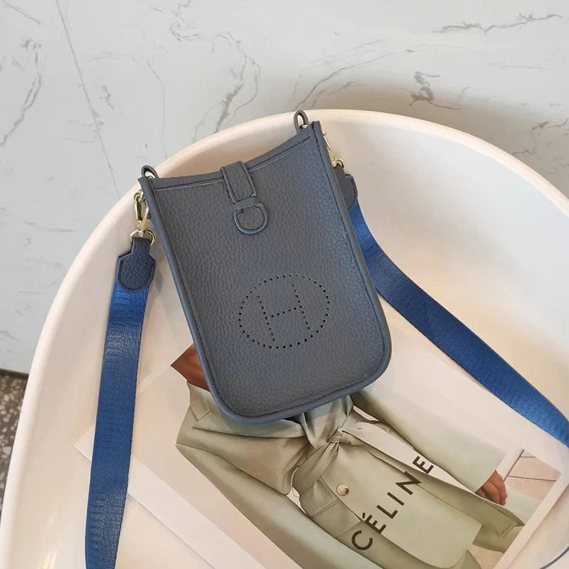 Mugrs Trendy Soft Leather Crossbody Mobile Phone Bag