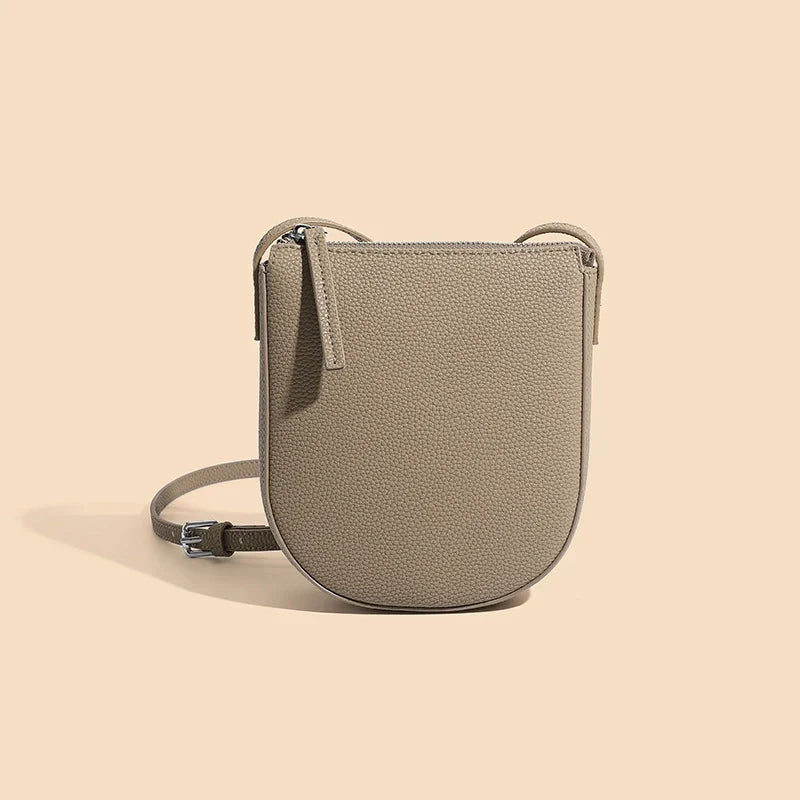 Mugrs™ Leather Zipper Crossbody Phone Bag
