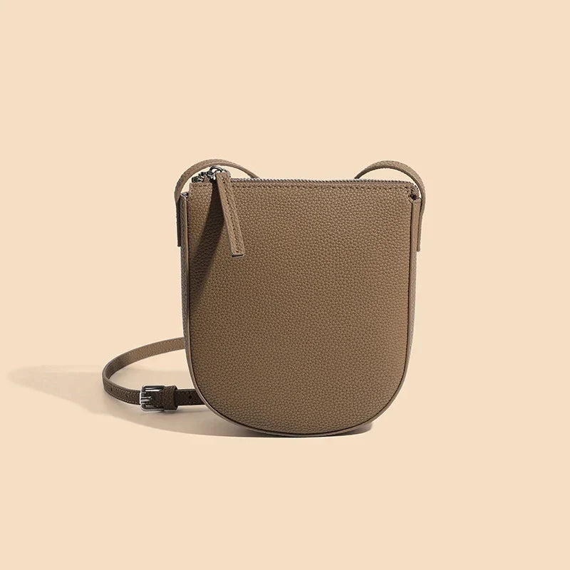 Mugrs™ Leather Zipper Crossbody Phone Bag