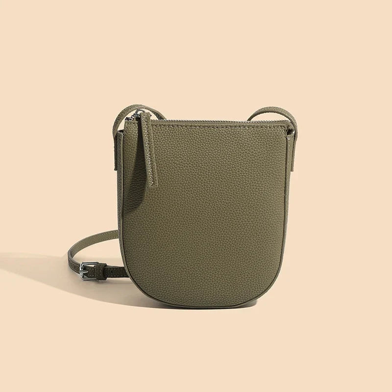 Mugrs™ Leather Zipper Crossbody Phone Bag