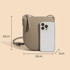 Mugrs™ Leather Zipper Crossbody Phone Bag