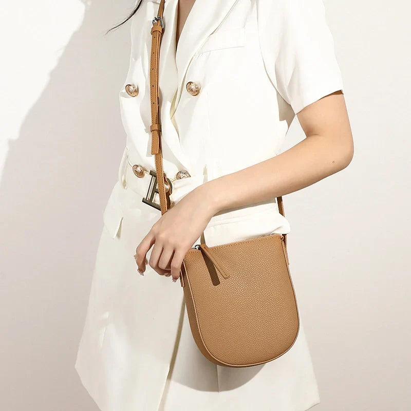 Mugrs™ Leather Zipper Crossbody Phone Bag