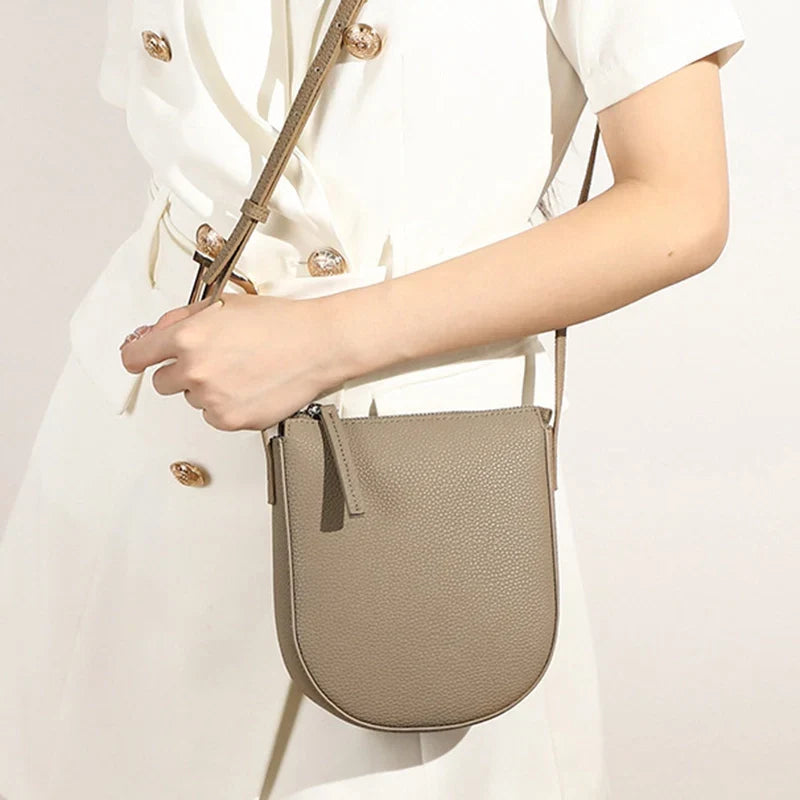 Mugrs™ Leather Zipper Crossbody Phone Bag