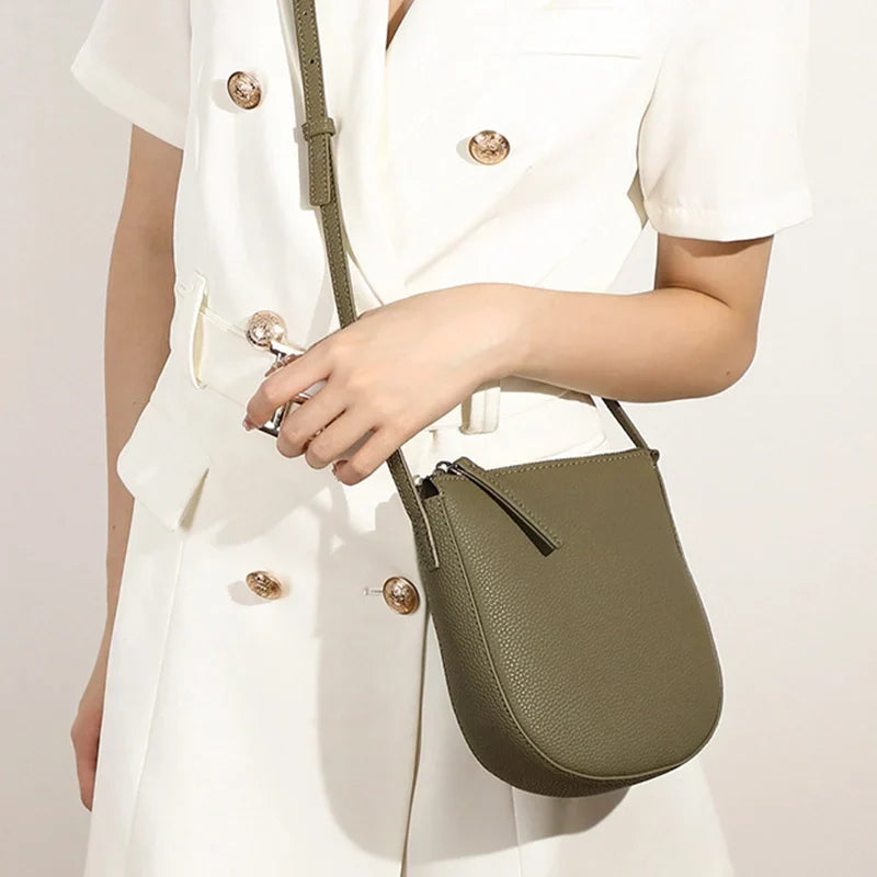 Mugrs™ Leather Zipper Crossbody Phone Bag