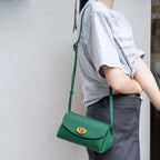 Mugrs™ Button Simple Leather Mini Shoulder Bag
