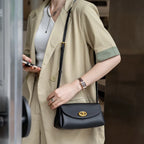 Mugrs™ Button Simple Leather Mini Shoulder Bag