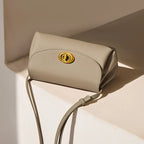 Mugrs™ Button Simple Leather Mini Shoulder Bag