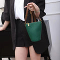 Mugrs™ Zipper Leather Bucket Phone bag