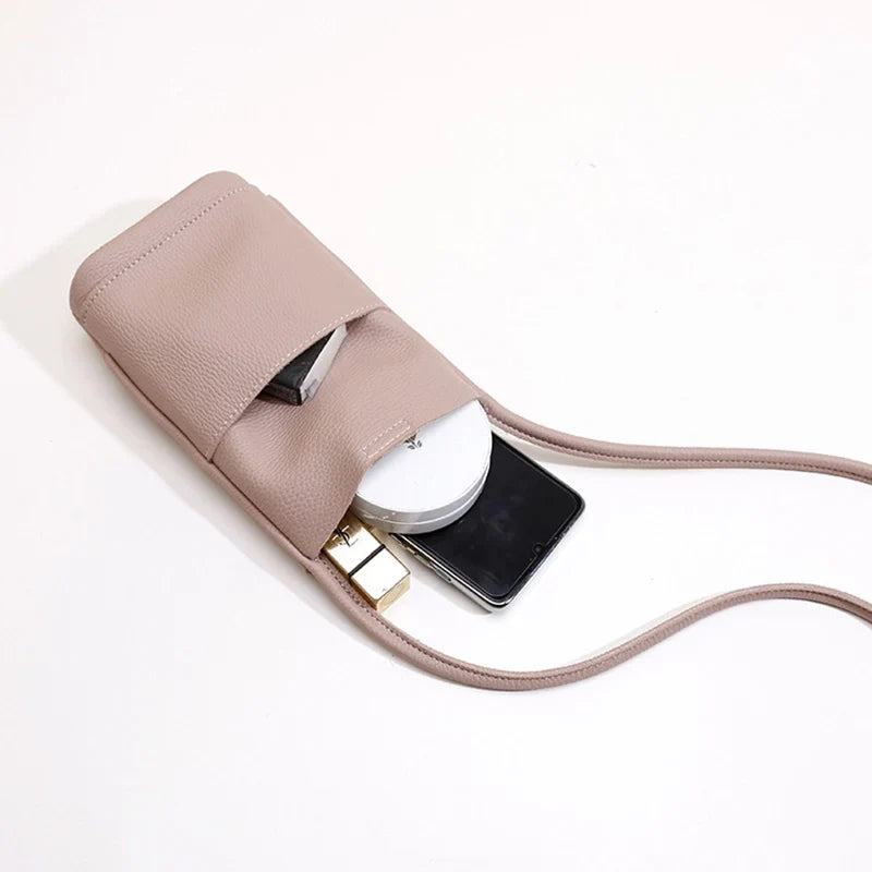 Mugrs™ Eco-Friendly Leather Card Holder Phone Bag