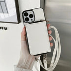 Mugrs™ Vegan Leather Crossbody Phone Case with Long Strap