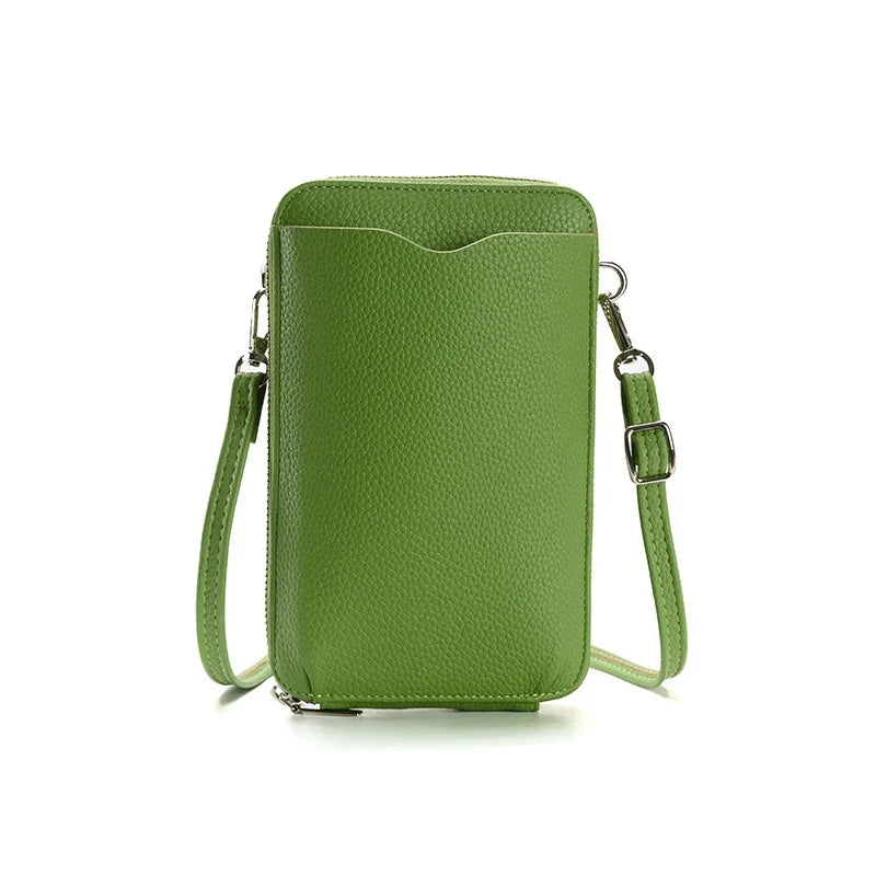 Mugrs™ Stylish Vegan Leather Crossbody Mobile Phone Bag