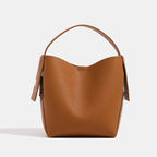 Mugrs™ Soft Leather Bucket Bag With Large Capacity