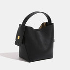Mugrs™ Soft Leather Bucket Bag With Large Capacity