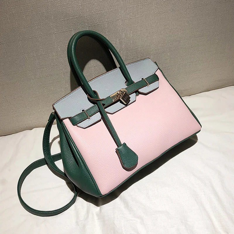 Mugrs™ Top Handle Shoulder Kelly Tote Handbags
