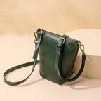 Mugrs™ Vintage Vegan Leather Bucket Phone Bag