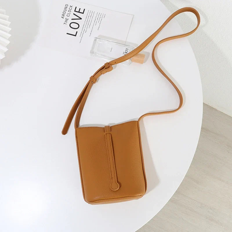 Mugrs pure vegan leather cell phone bag available in 7 colors