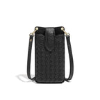 Mugrs™ Luxury Claire Woven Crossbody Phone Bag