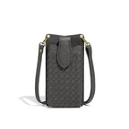 Mugrs™ Luxury Claire Woven Crossbody Phone Bag