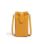 Mugrs™ Luxury Claire Woven Crossbody Phone Bag