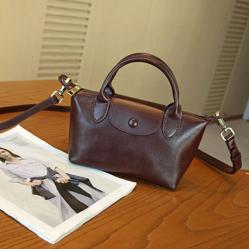 Mugrs™ Vintage Vegan Leather Crossbody Phone Bag