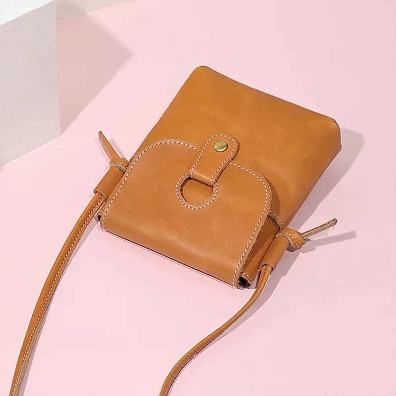 Mugrs™ Mini Leather Crossbody Purse Phone Bag