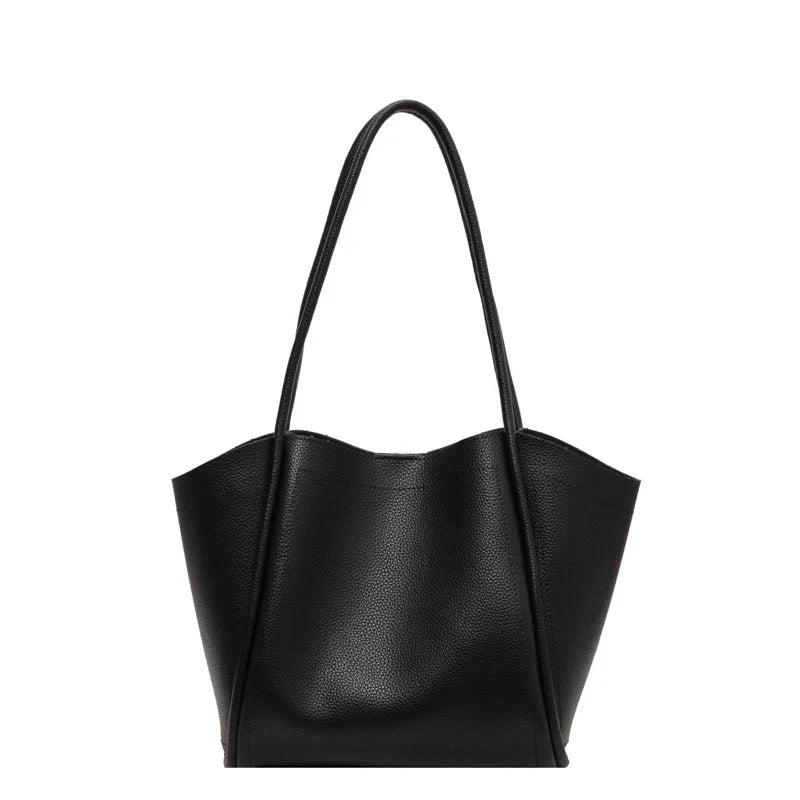 Mugrs™ Large Space PU Leather Tote Bag