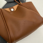 Mugrs™ Large Space PU Leather Tote Bag