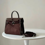 Mugrs™ Vintage Vegan Leather Crossbody Kelly Bag