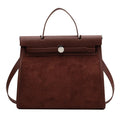 Mugrs™ Vintage Vegan Leather Crossbody Kelly Bag
