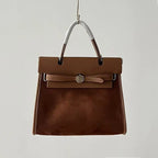 Mugrs™ Vintage Vegan Leather Crossbody Kelly Bag
