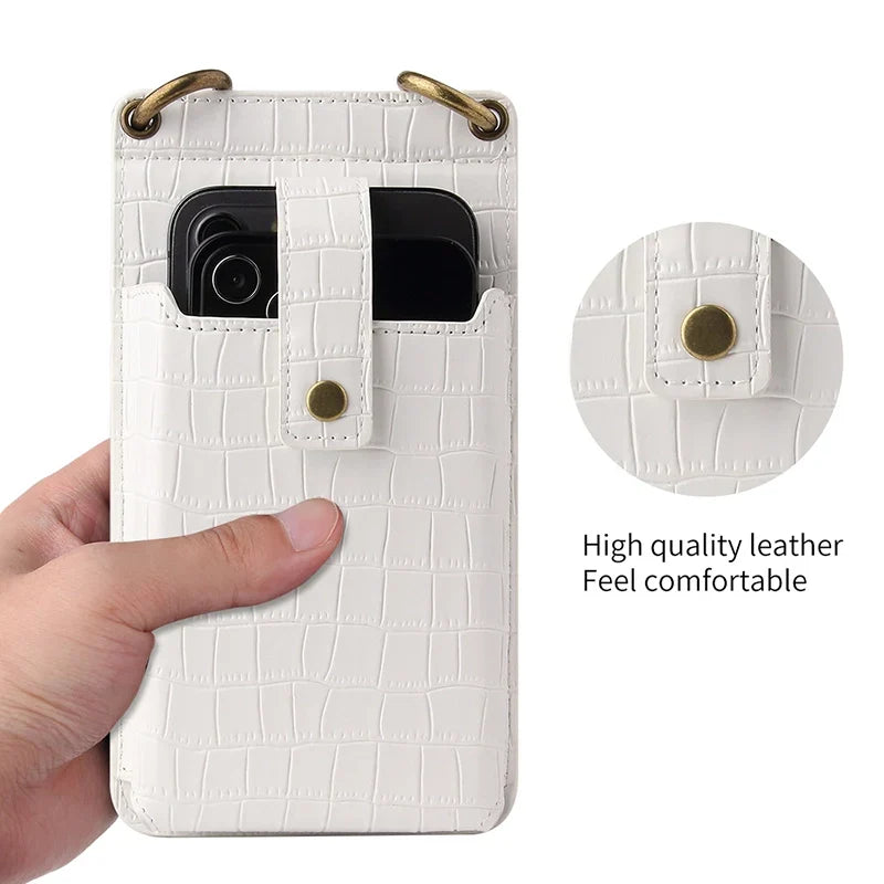 Mugrs™ Crossbody Phone Bag Vegan Leather Phone Case