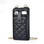 Mugrs™ Woven Vegan Crossbody Phone Bag, Card Holder
