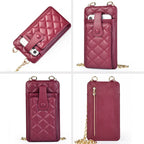 Mugrs™ Woven Vegan Crossbody Phone Bag, Card Holder