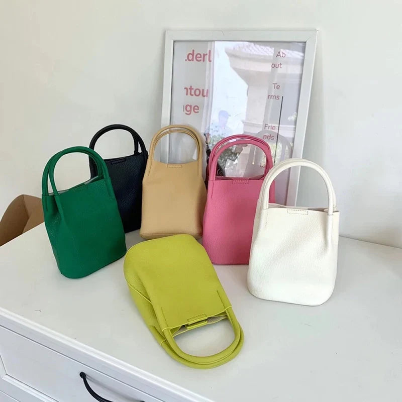 Mugrs™ Bucket Bag  Pure Vegetable Vegan Leather Crossbody Bag