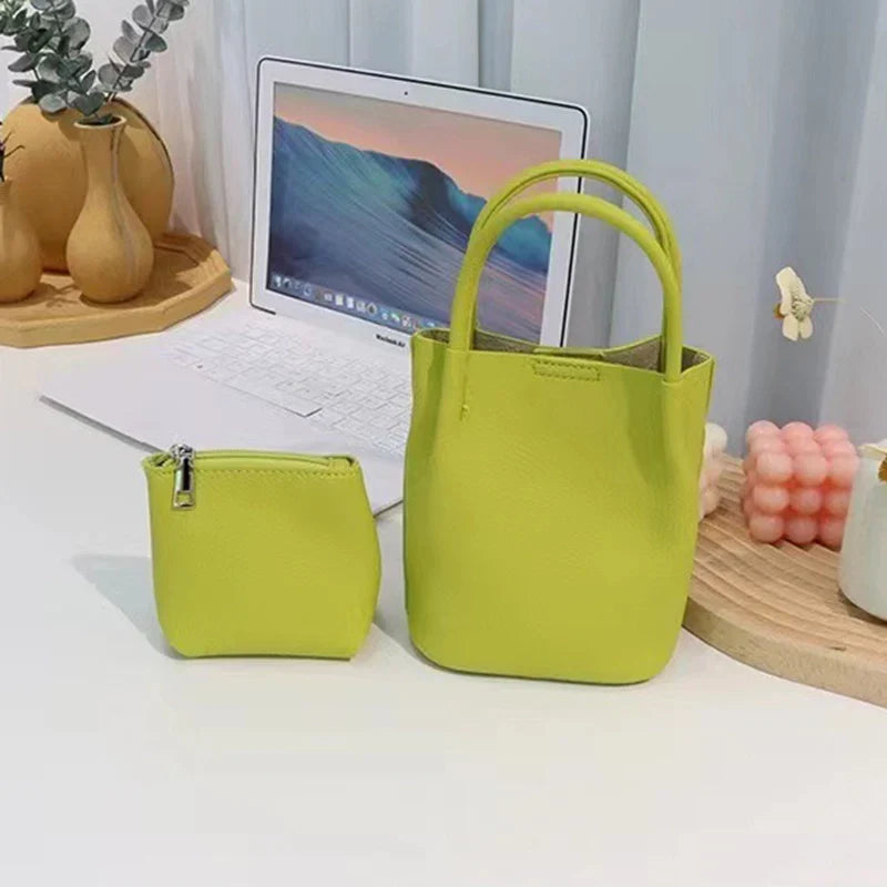 Mugrs™ Bucket Bag  Pure Vegetable Vegan Leather Crossbody Bag