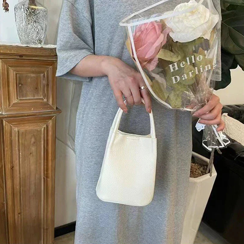 Mugrs™ Bucket Bag  Pure Vegetable Vegan Leather Crossbody Bag