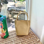 Mugrs™ Bucket Bag  Pure Vegetable Vegan Leather Crossbody Bag