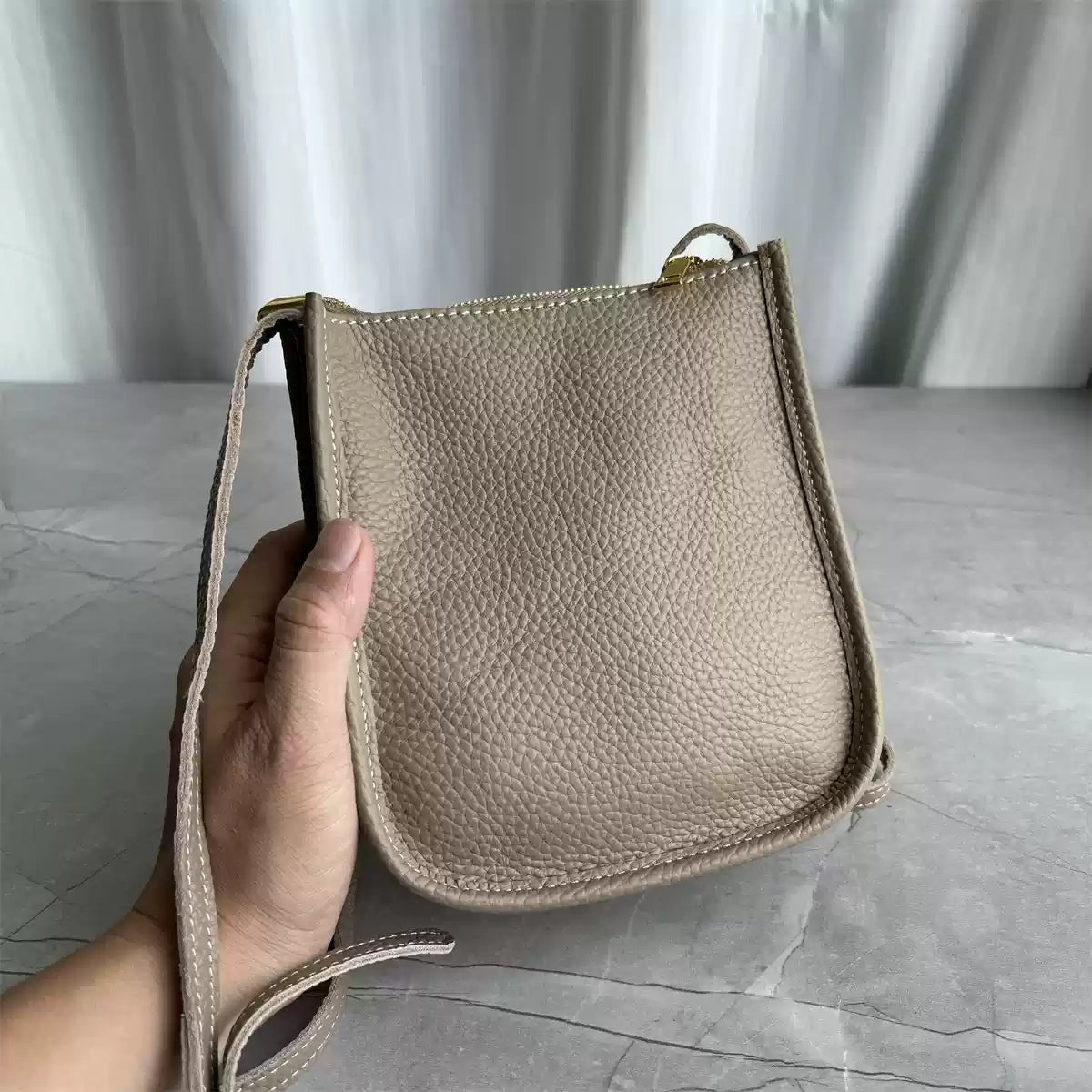 Mugrs EcoChic Handmade Vegan Leather Crossbody Bag